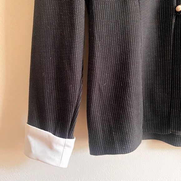 Vintage Jodi Michaels Polka Dot Blouse Size S - Picture 7 of 8